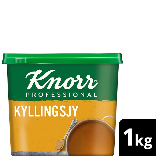 Knorr Brunet Kyllingsjy, pasta 2 x 1 kg - Knorr Brunet Kyllingsjy i pastaformat – for balanse, dybde og en god smakbase i matlagingen.